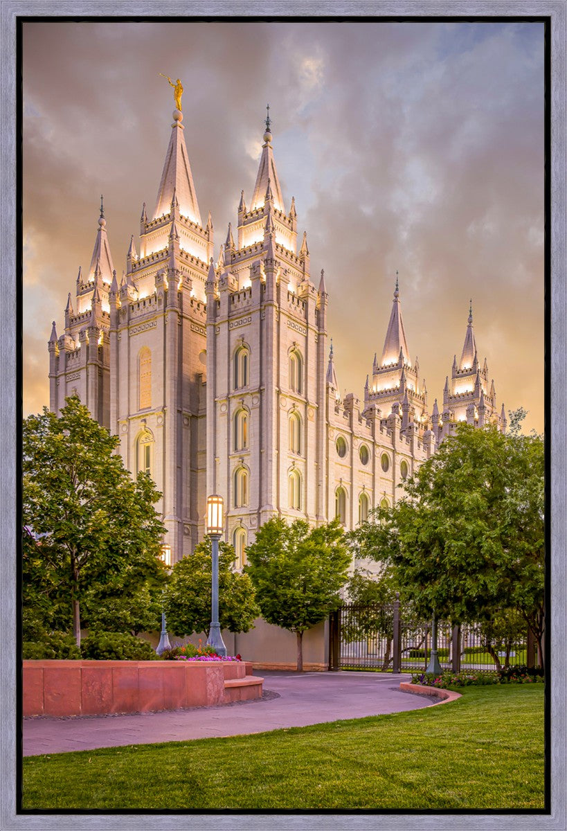 Salt Lake City Utah Eternal Glow