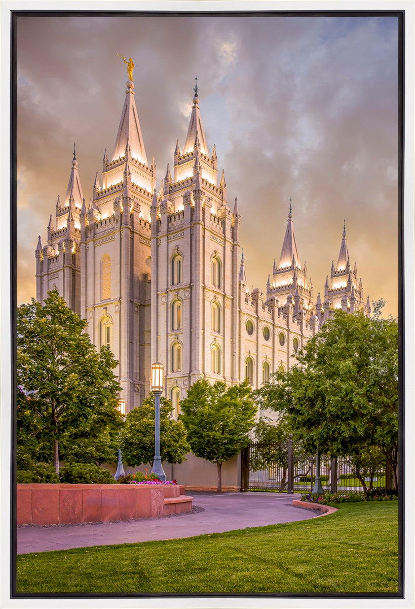Salt Lake City Utah Eternal Glow