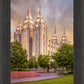Salt Lake City Utah Eternal Glow