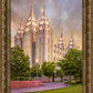 Salt Lake City Utah Eternal Glow