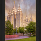 Salt Lake City Utah Eternal Glow