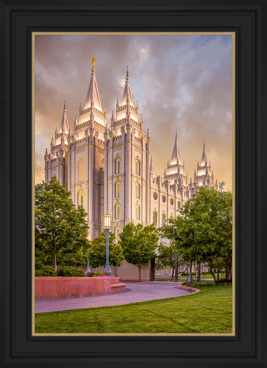 Salt Lake City Utah Eternal Glow