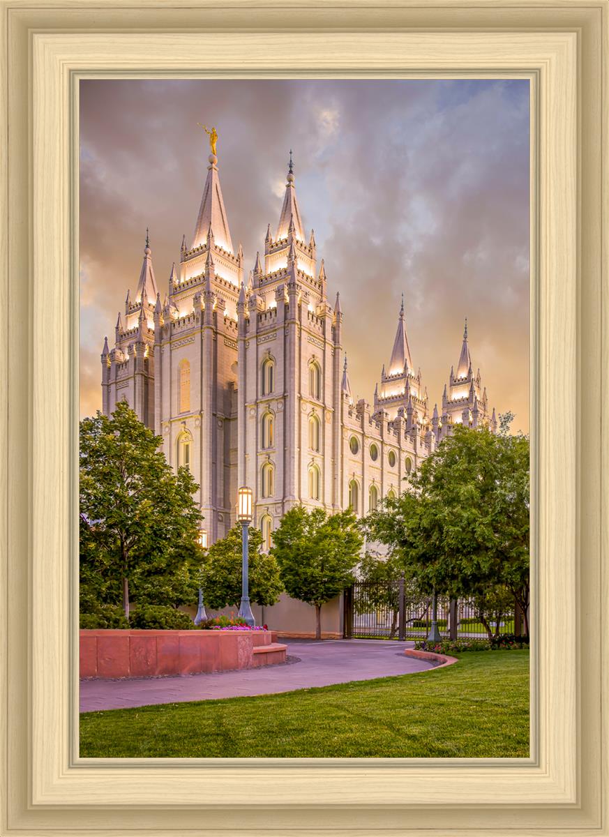 Salt Lake City Utah Eternal Glow