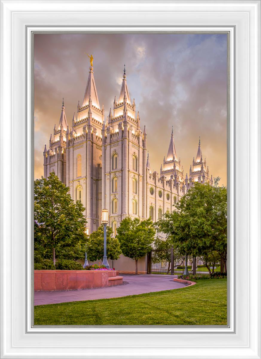 Salt Lake City Utah Eternal Glow