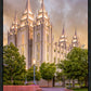 Salt Lake City Utah Eternal Glow