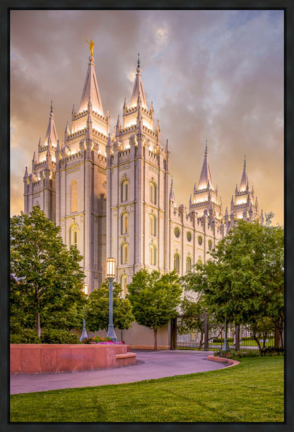 Salt Lake City Utah Eternal Glow