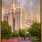 Salt Lake City Utah Eternal Glow
