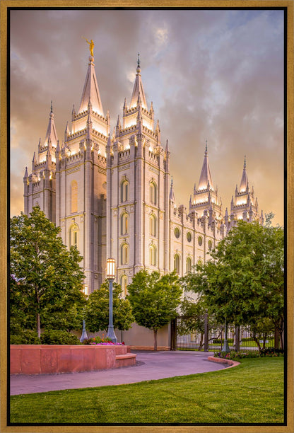 Salt Lake City Utah Eternal Glow