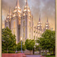 Salt Lake City Utah Eternal Glow