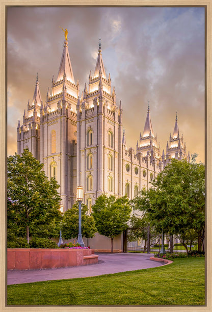 Salt Lake City Utah Eternal Glow