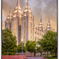 Salt Lake City Utah Eternal Glow