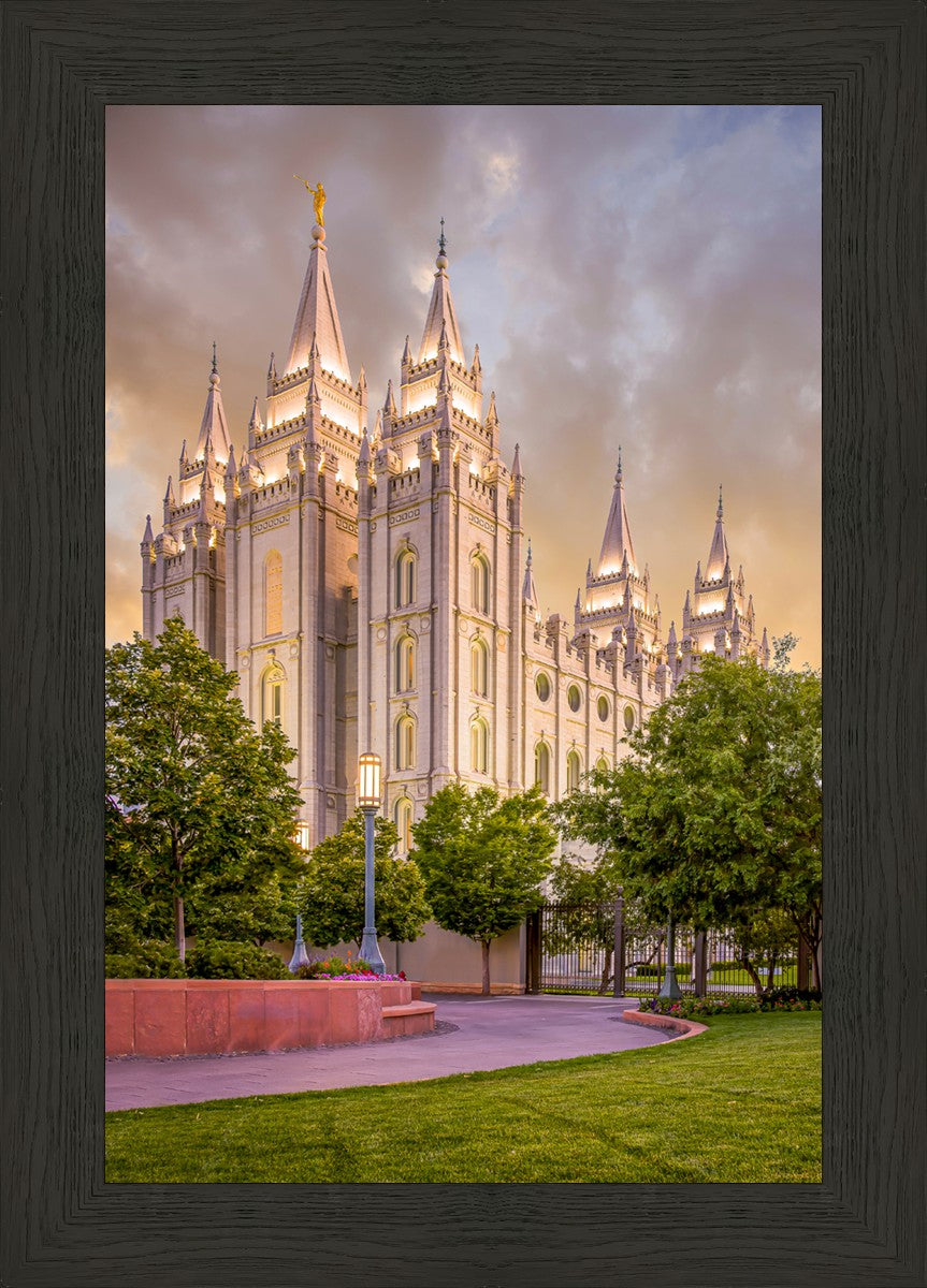 Salt Lake City Utah Eternal Glow