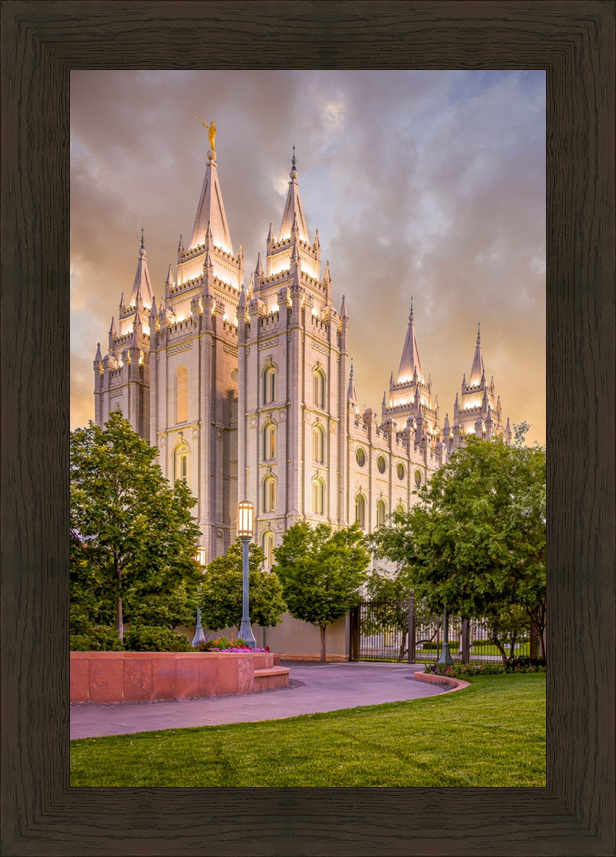 Salt Lake City Utah Eternal Glow