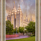 Salt Lake City Utah Eternal Glow