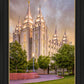 Salt Lake City Utah Eternal Glow