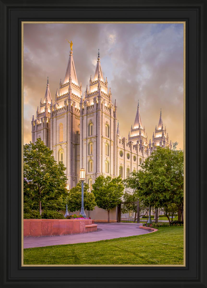 Salt Lake City Utah Eternal Glow