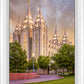 Salt Lake City Utah Eternal Glow