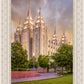 Salt Lake City Utah Eternal Glow