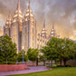 Salt Lake City Utah Eternal Glow