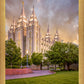 Salt Lake City Utah Eternal Glow
