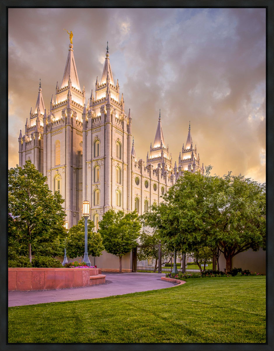 Salt Lake City Utah Eternal Glow