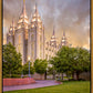 Salt Lake City Utah Eternal Glow