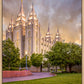 Salt Lake City Utah Eternal Glow