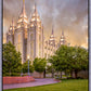Salt Lake City Utah Eternal Glow