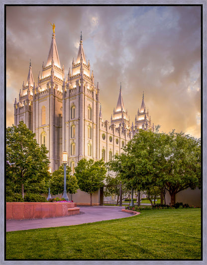 Salt Lake City Utah Eternal Glow