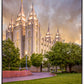 Salt Lake City Utah Eternal Glow