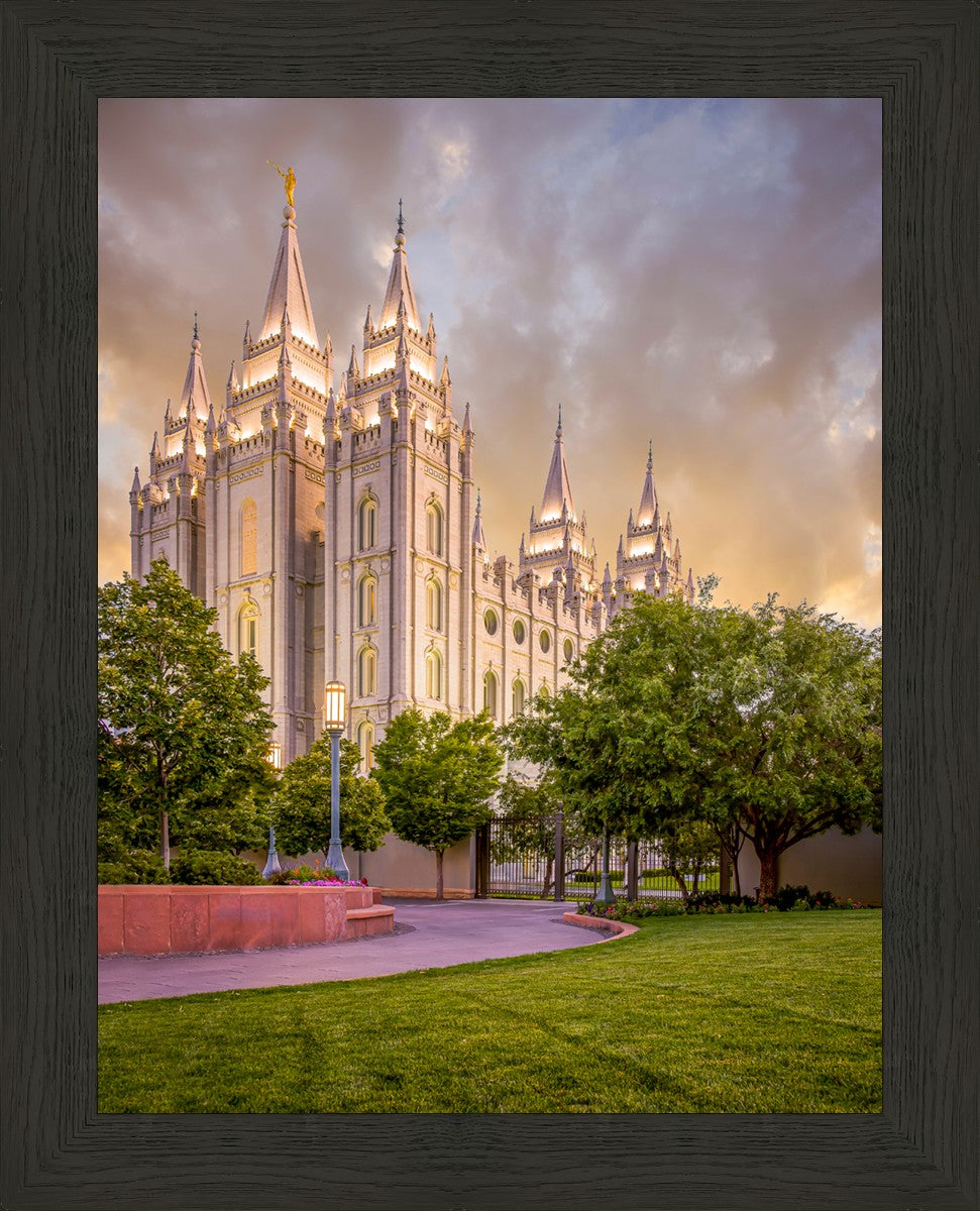 Salt Lake City Utah Eternal Glow