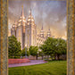 Salt Lake City Utah Eternal Glow