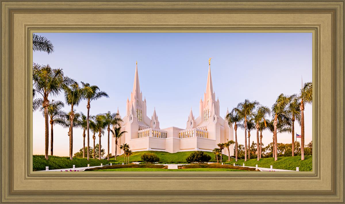 San Diego California Glow