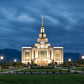 Saratoga Springs Utah Blue Night