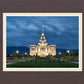 Saratoga Springs Utah Blue Night