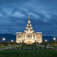 Saratoga Springs Utah Blue Night