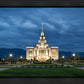 Saratoga Springs Utah Blue Night