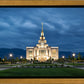 Saratoga Springs Utah Blue Night