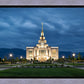 Saratoga Springs Utah Blue Night