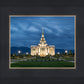 Saratoga Springs Utah Blue Night