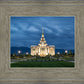 Saratoga Springs Utah Blue Night