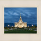 Saratoga Springs Utah Blue Night