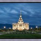 Saratoga Springs Utah Blue Night