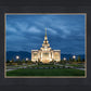 Saratoga Springs Utah Blue Night