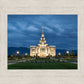 Saratoga Springs Utah Blue Night