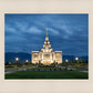Saratoga Springs Utah Blue Night