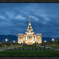 Saratoga Springs Utah Blue Night