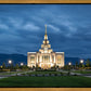 Saratoga Springs Utah Blue Night