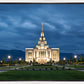 Saratoga Springs Utah Blue Night