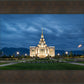 Saratoga Springs Utah Blue Night